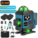 Jemi Nível Laser 8/16 Linhas 360° Autonivelante – Ferramenta Profissional de Medição 4D