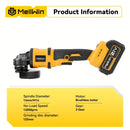 Rebarbadora Angular Sem Escovas 125mm – Conjunto Elétrico para Metal, Madeira e DIY