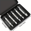 Conjunto de 5 Brocas Extratoras de Parafusos Danificados – Remoção Precisa e Segura