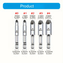 Conjunto de 5 Brocas Extratoras de Parafusos Danificados – Remoção Precisa e Segura