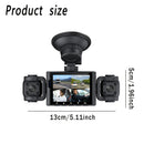 Câmera de Painel para Carro 360° com 4 Lentes – Full HD 1080P e Visão Noturna