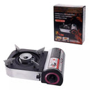 Fogão a Gás Portátil 2100 W com Bloqueio de Segurança