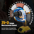 Jemi Tool Kit – Furadeira Sem Fio 12V/21V com Sistema de Martelo e 45 Acessórios