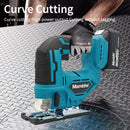 Serra Elétrica Sem Fio Mamidw 3000RPM – Compatível com Baterias Makita 18V