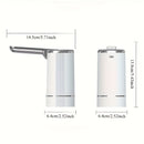 BOMBA DE ÁGUA PORTÁTIL USB RECARREGÁVEL