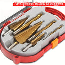 Conjunto de 6 Brocas Revestidas de Titânio – Precisão e Durabilidade Profissional