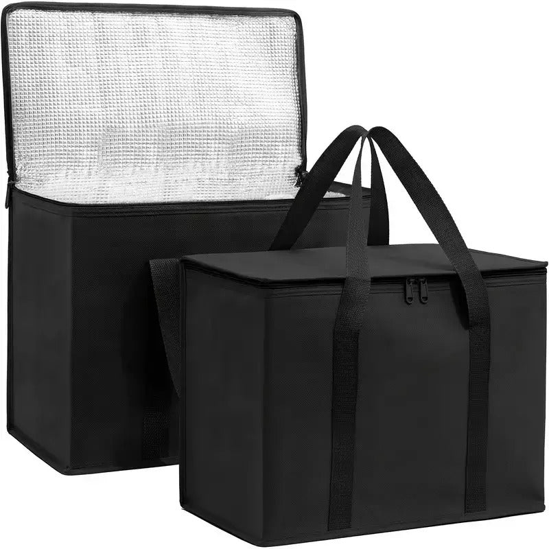 Bolsa Trmica XLXXL de Grande Capacidade  Bolsa Refrigerada Resistente para Frio e Calor com Zper Durvel Ideal para Acampamento Piquenique Praia Escritrio  Mantm QuenteFrio por Horas Entrega Takeout Lancheira Utenslios de Acampamento